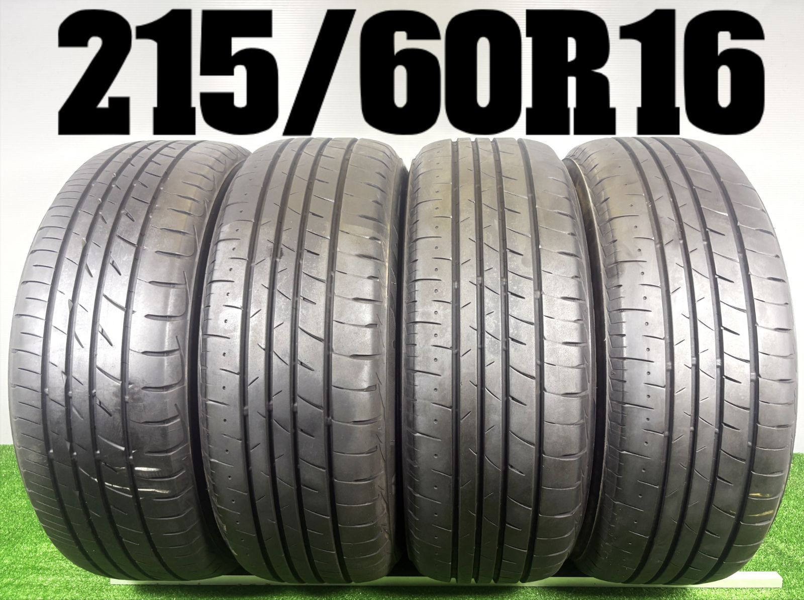 送料無料★215/60R16 ブリヂストン PLAYZ 2022年製 4本 夏 タイヤ ノーマル 中古 TB1389