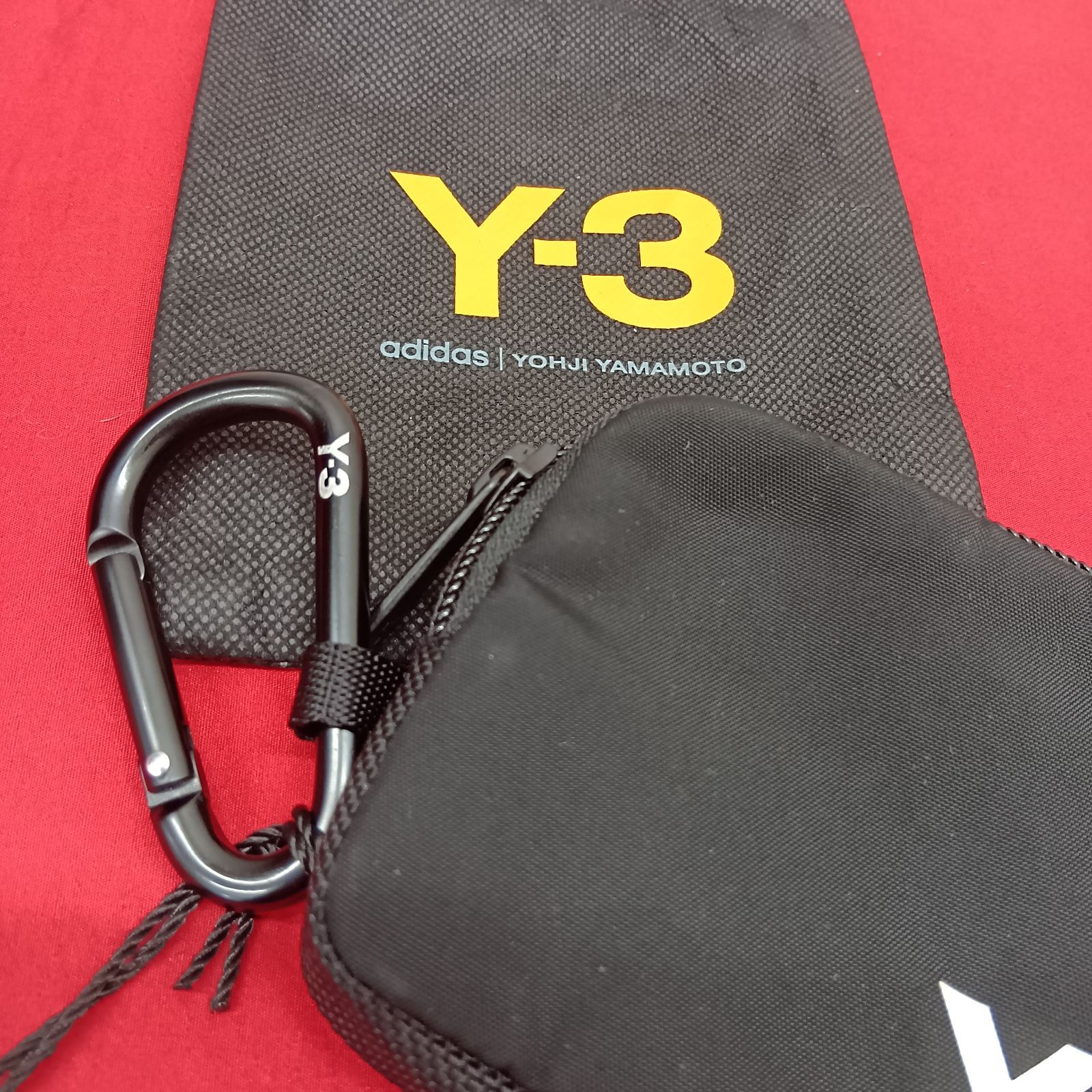 Y-3 ポーチ コインケース カラビナ Adidas ワイスリー - メルカリ