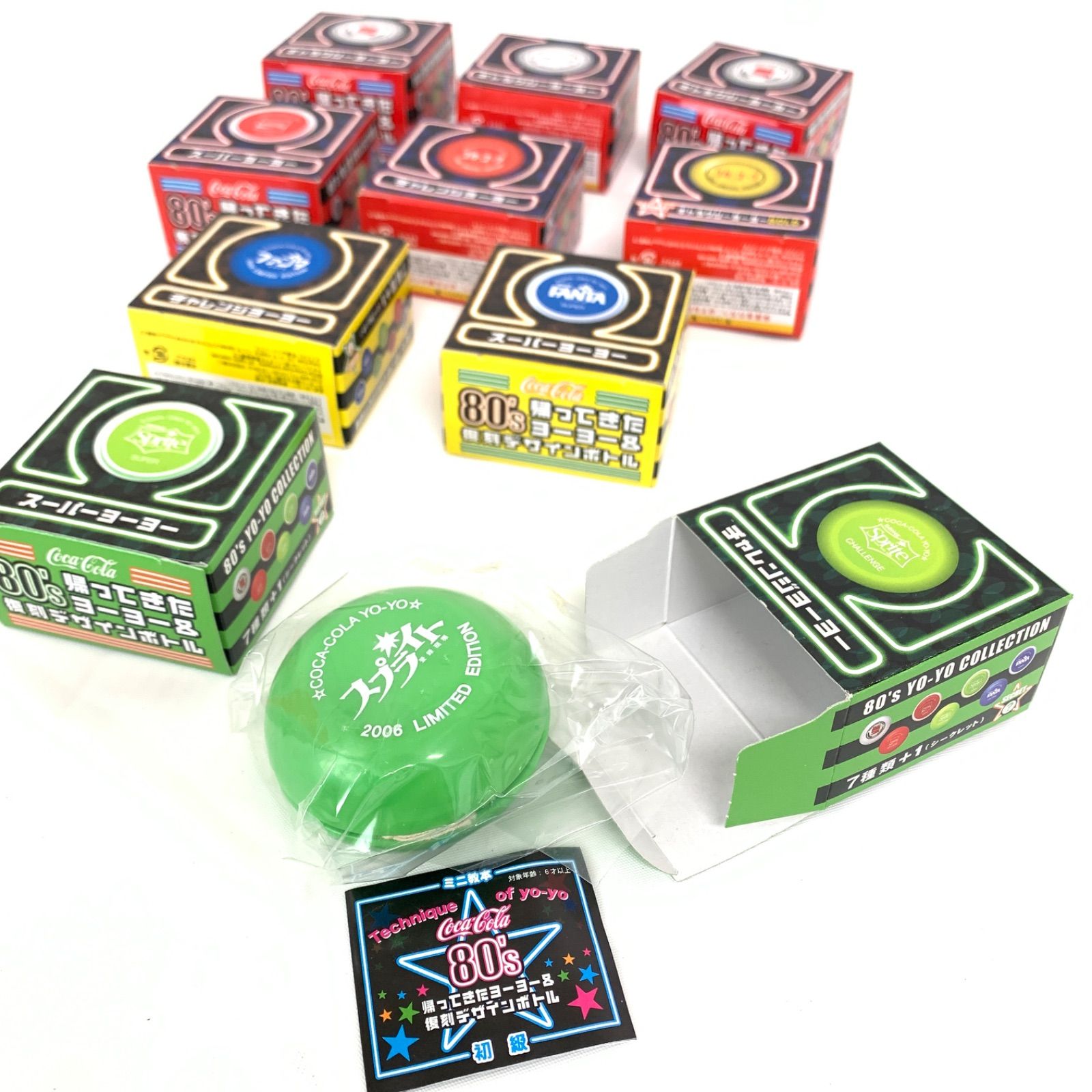 未開封/未使用品】コカ・コーラ80'S 復刻デザインヨーヨー 10個セット