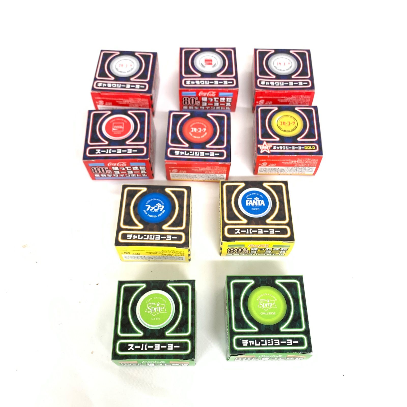 未開封/未使用品】コカ・コーラ80'S 復刻デザインヨーヨー 10個セット