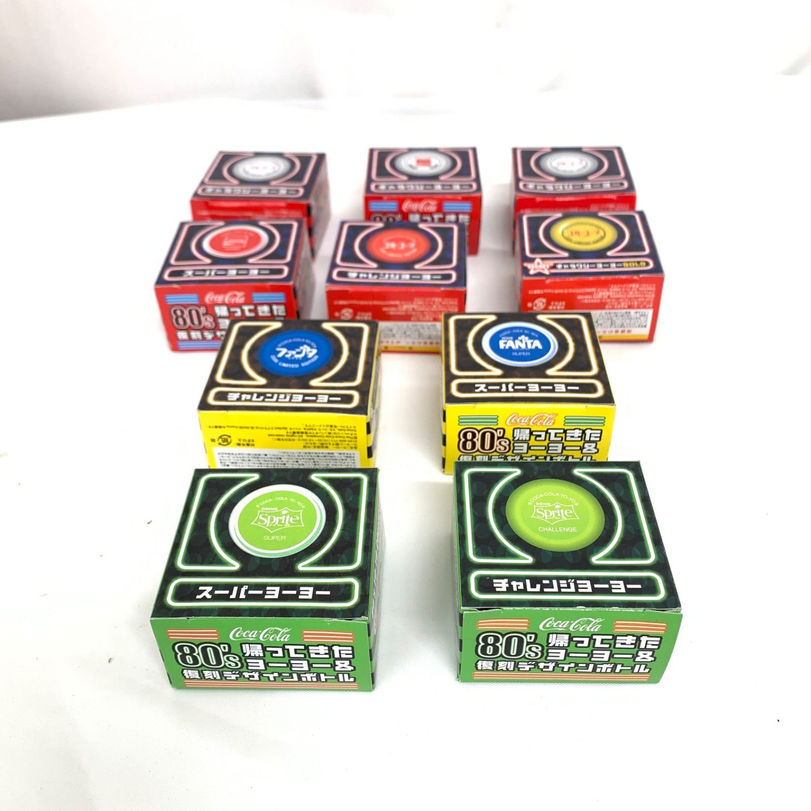 未開封/未使用品】コカ・コーラ80'S 復刻デザインヨーヨー 10個セット