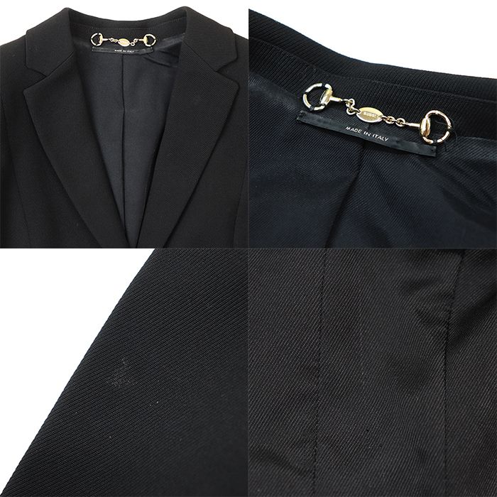 GUCCI グッチ ジャケット サイズ 36 レディース ウール100% フライ