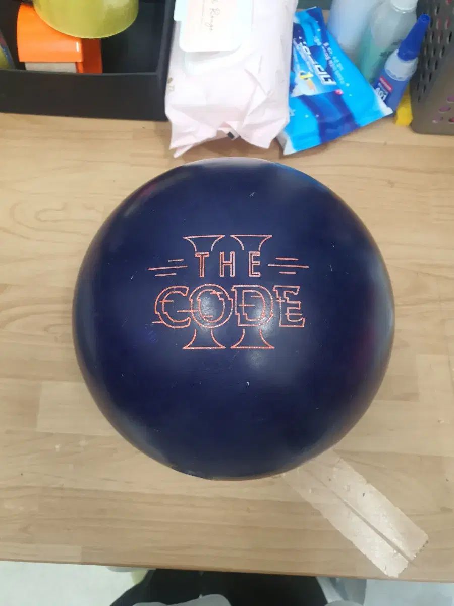中古ボーリングボール 15p トゥーフィンガー 더코드 2