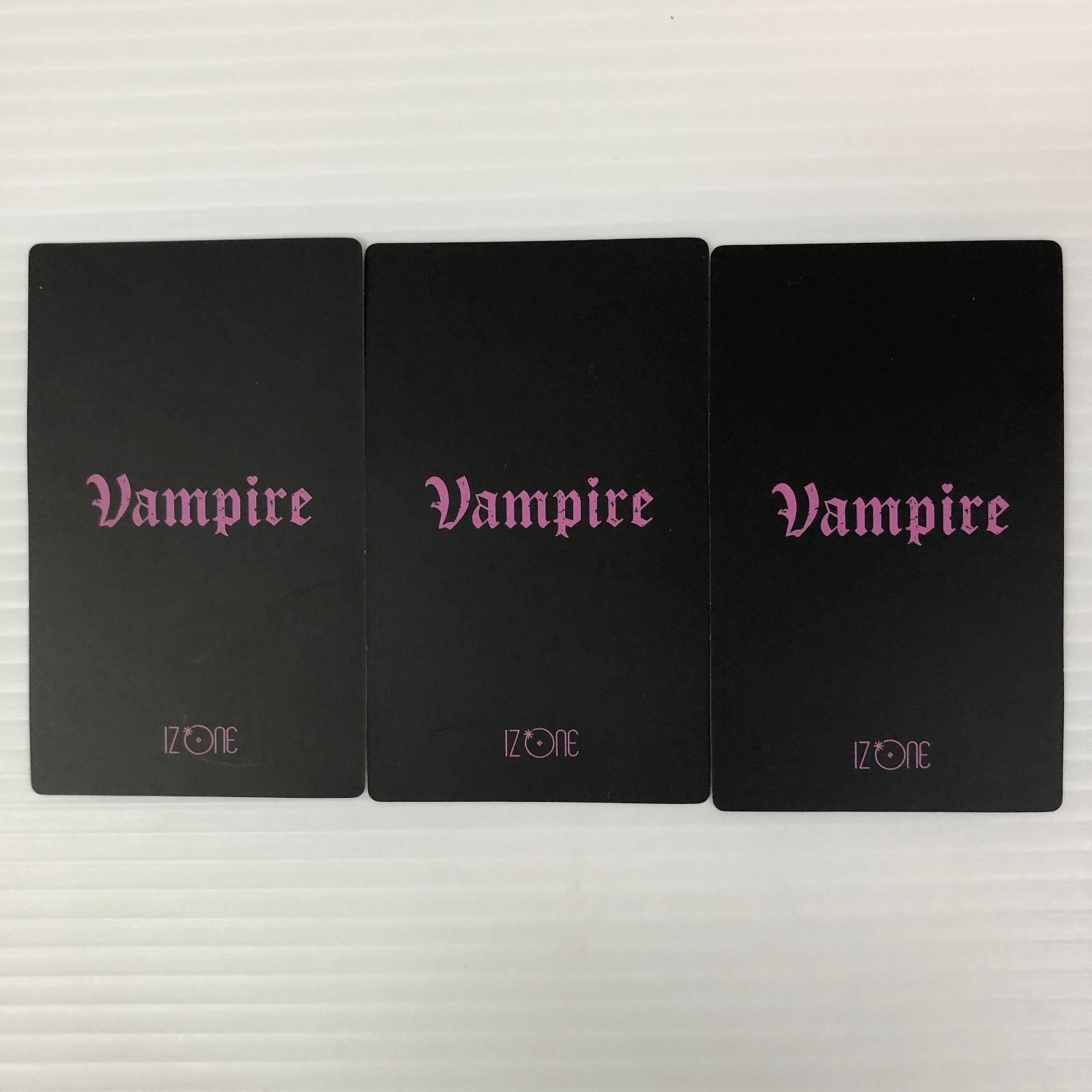 □IZ*ONE ウォニョン 3枚セット 004 005 006 中古品 smmetc097855