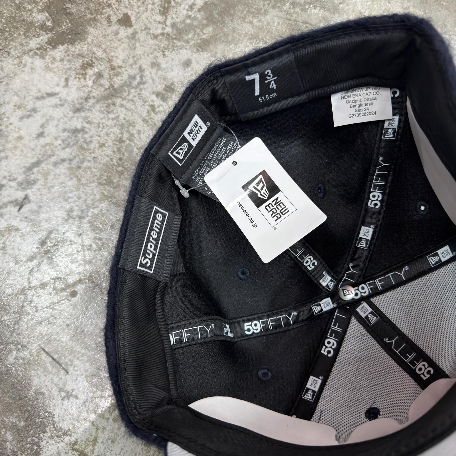 未使用 Supreme × NEW ERA 24AW Brushed Wool Box Logo Ca ボックス
