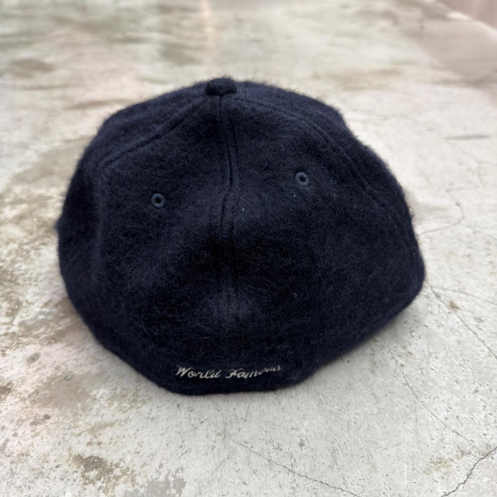 未使用 Supreme  × NEW ERA 24AW Brushed Wool Box Logo Ca ボックスロゴ ベースボールキャップ シュプリーム  × ニューエラ ネイビー F （15683M） 未使用 Supreme × NEW ERA 24AW Brushed Wool Box Logo Ca ボックス