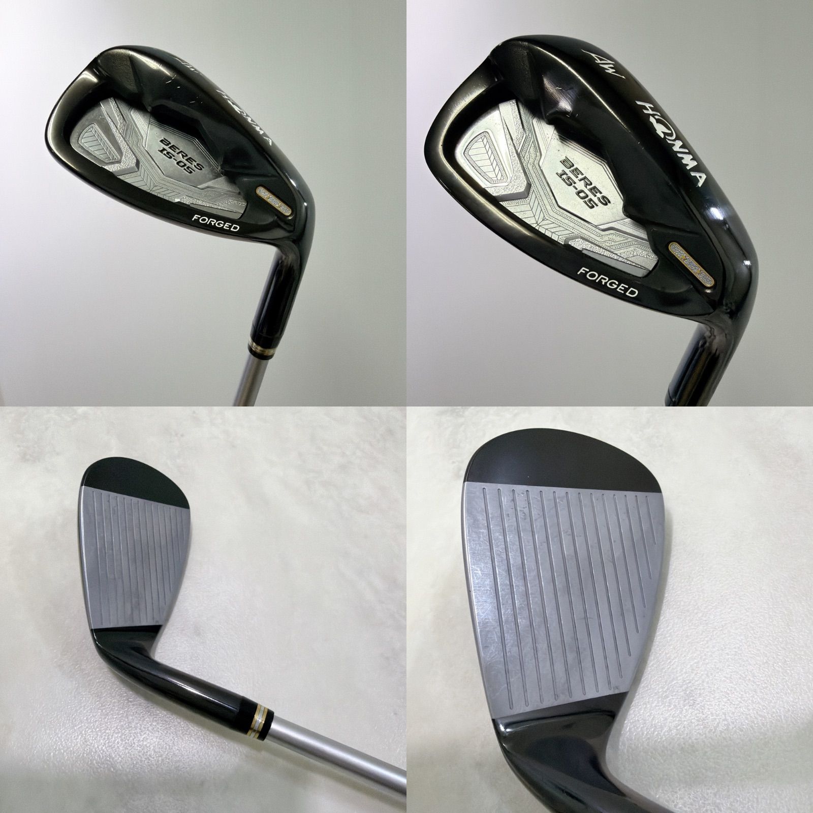 激レア 高級 HONMA BERES IS-05 ブラック AW 星2スター 純正カーボン