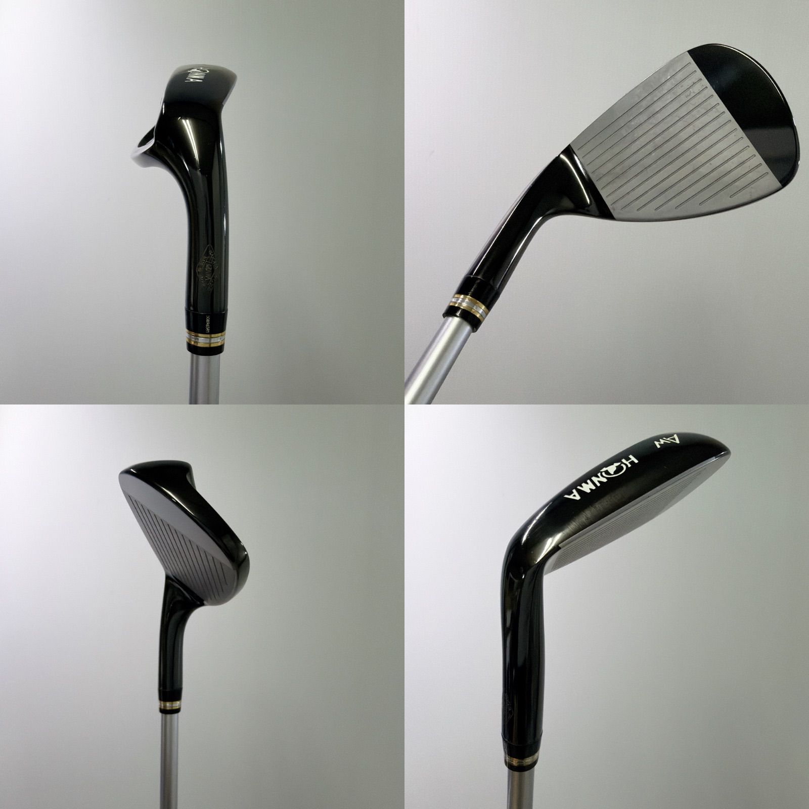 激レア 高級 HONMA BERES IS-05 ブラック AW 星2スター 純正カーボン
