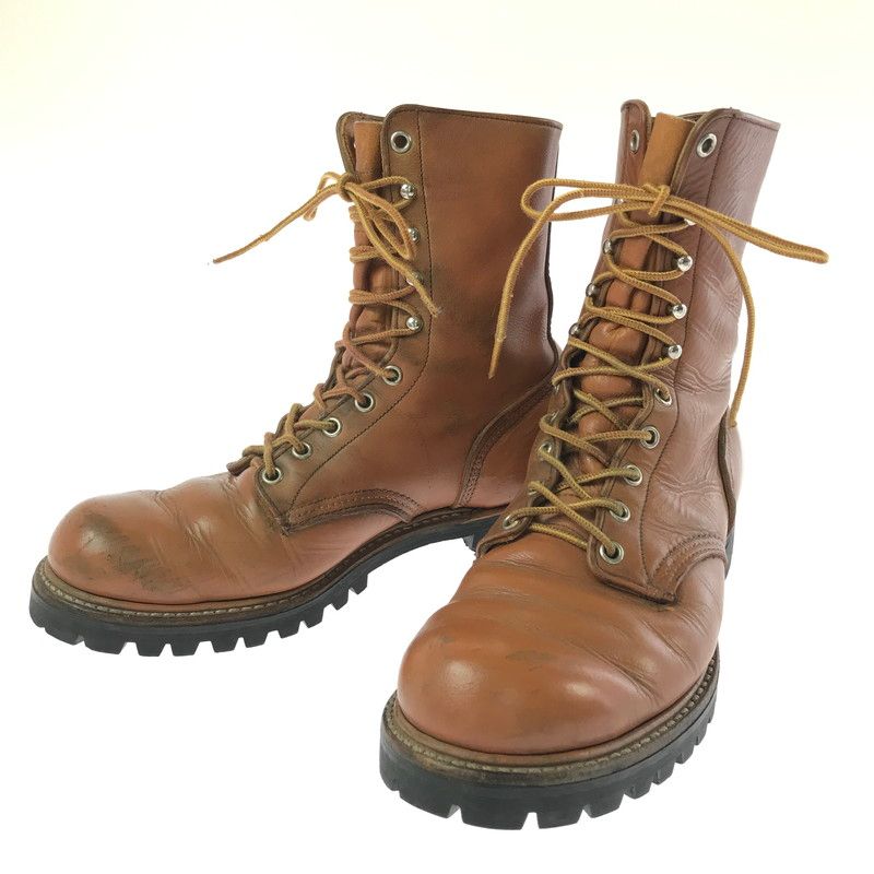 【現状渡し品】 RED WING 60S-70S 白四角形犬タグ IRISH SETTER BOOTS 60-70年代 アイリッシュセッター ブーツ 靴 【164-260710-ki-10-tagh】