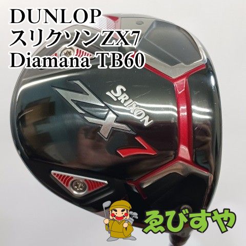める 入間□【中古】 ドライバー ダンロップ スリクソンZX7 Diamana TB60 S