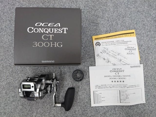 【未使用品】 シマノ 24 オシアコンクエストCT 300HG RIGHT (右) 両軸リール OCEA CONQUEST CT
