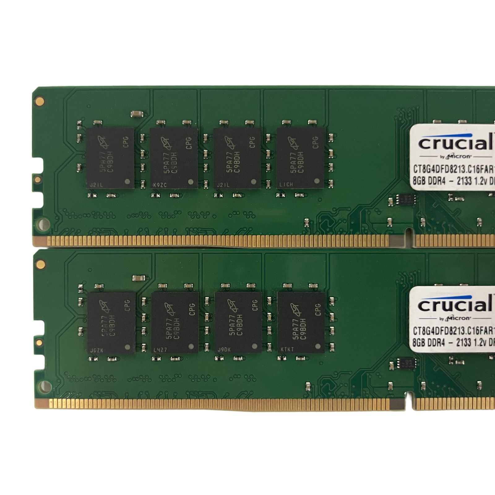 Crucial DDR4-2133 8GB 4枚セット 中古メモリ - メルカリ