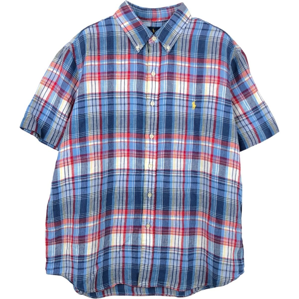 Ralph Lauren 古着 ラルフローレン チェック柄 RALPH LAUREN POLO 中古 