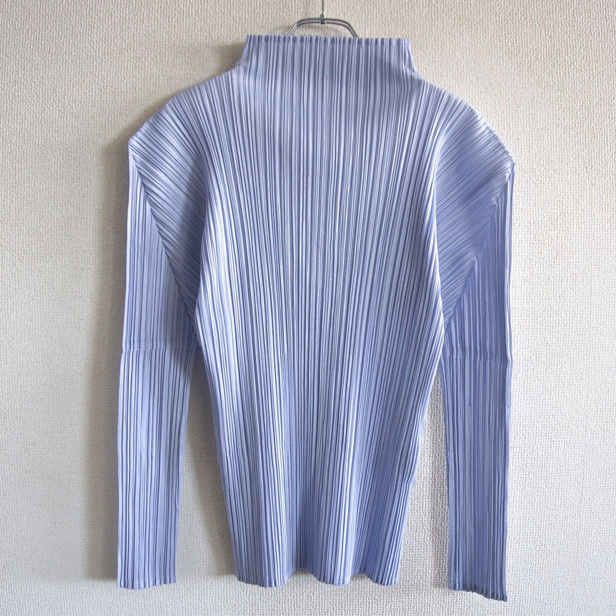 美品】PLEATS PLEASE【ハイネック プリーツ カットソー】 プリーツ