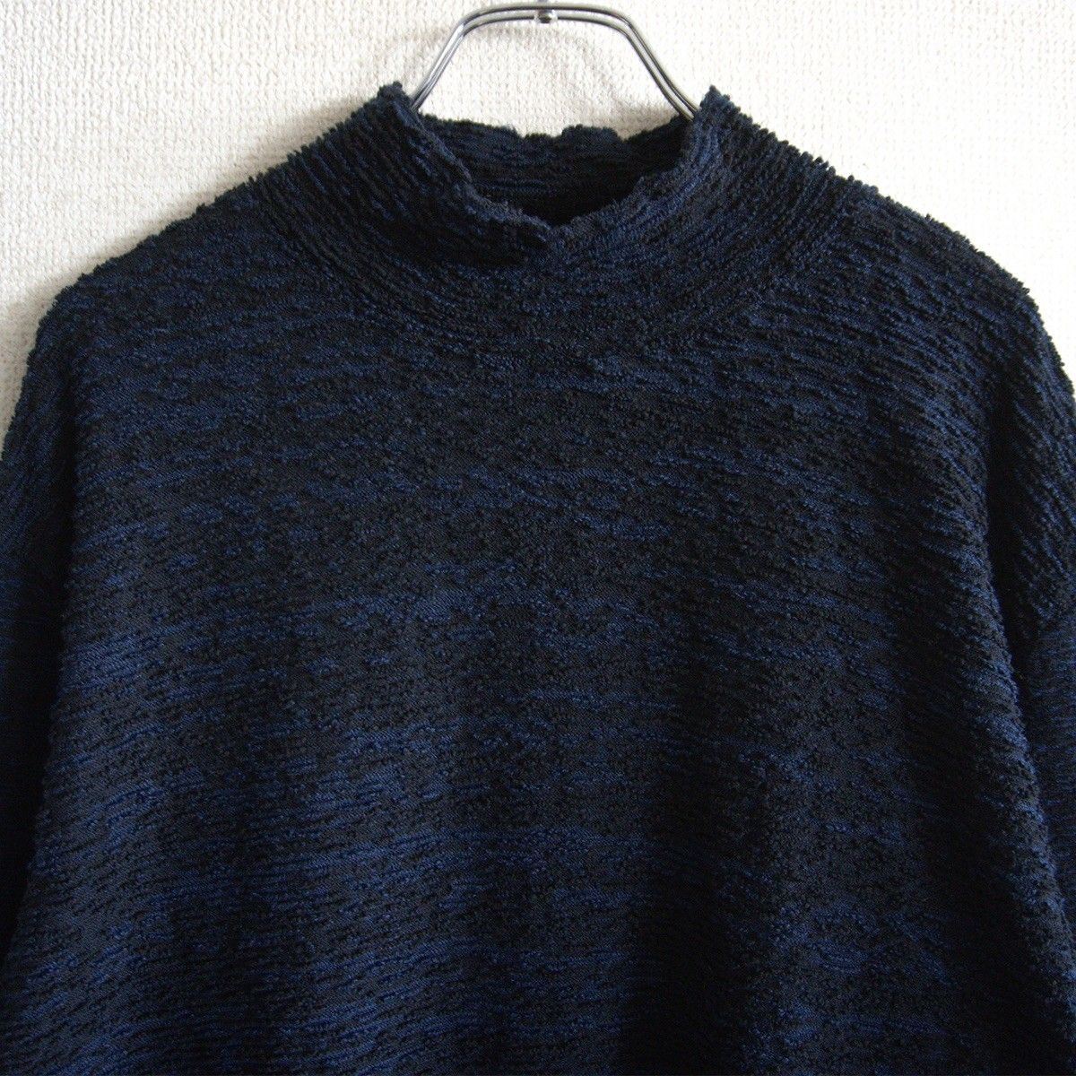 美品】ISSEY MIYAKE MEN【ハイネック デザイン ニット】3 セーター