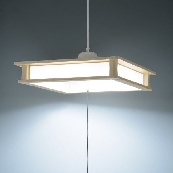 LED和風ペンダントライト(プルスイッチ/12畳用/昼光色) (LT-W50DBG-W1) LED和風ペンダントライト(プルスイッチ/12畳用/昼光色) (LT-W50DBG-W1)