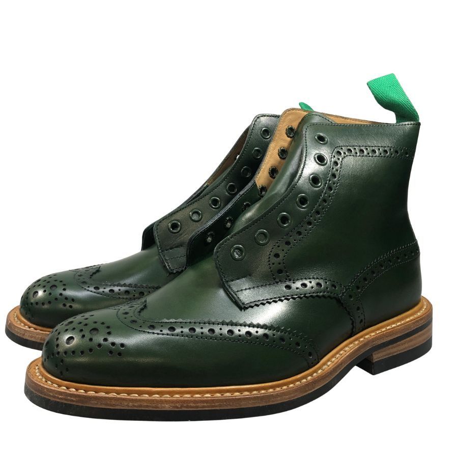 トリッカーズ カントリーブーツ ウイングチップ ストウ【LA】【中古】 トリッカーズ カントリーブーツ ストウ ウイングチップ【LA】【中古