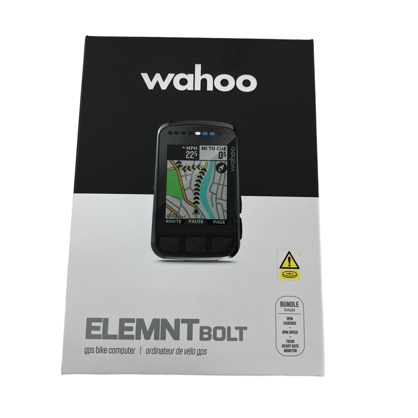 WAHOO ELEMNT BOLT サイクルコンピューター 自転車 アクセサリー 中古
