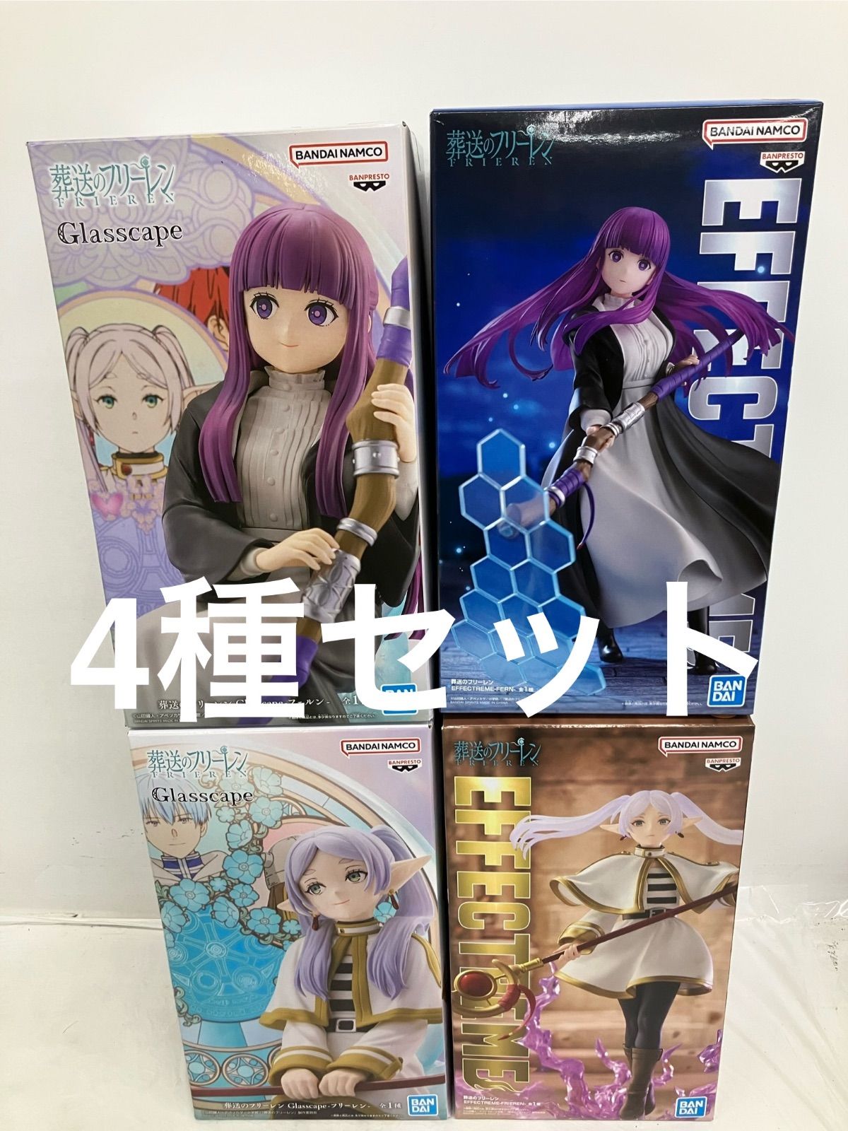 未開封 葬送のフリーレン フェルン フリーレン フィギュア 4種セット