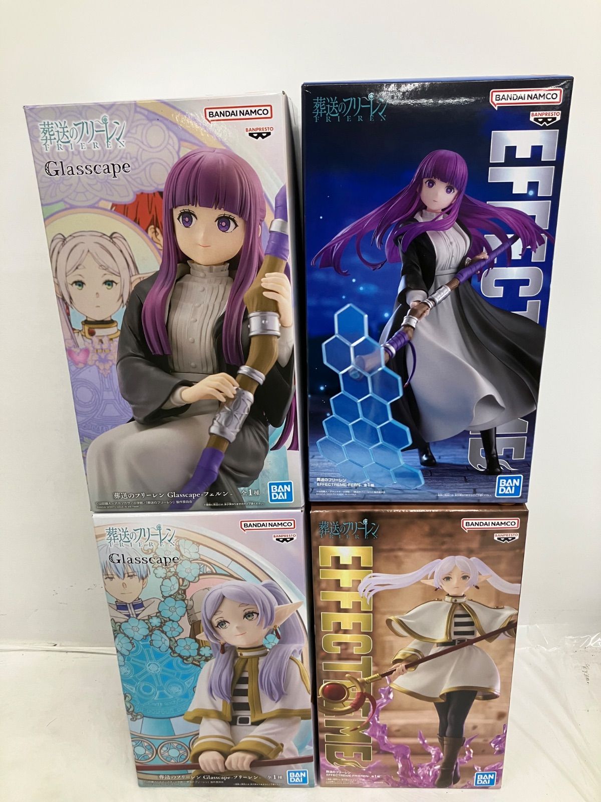 葬送のフリーレン フィギュア 16点 まとめ売り 未開封 葬送のフリーレン フェルン フリーレン フィギュア 4種セット