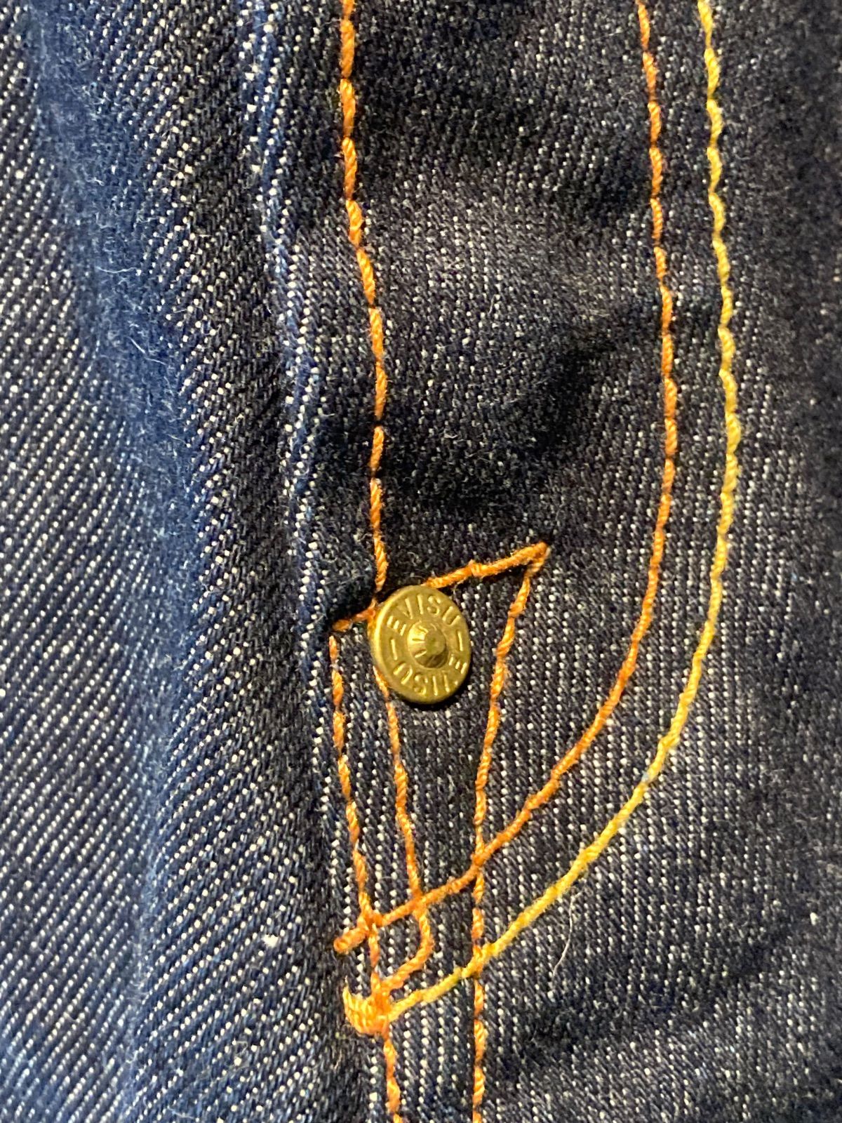 260732 EVISU 大黒 エヴィス デニムパンツ カモメペイント 濃紺 - メルカリ