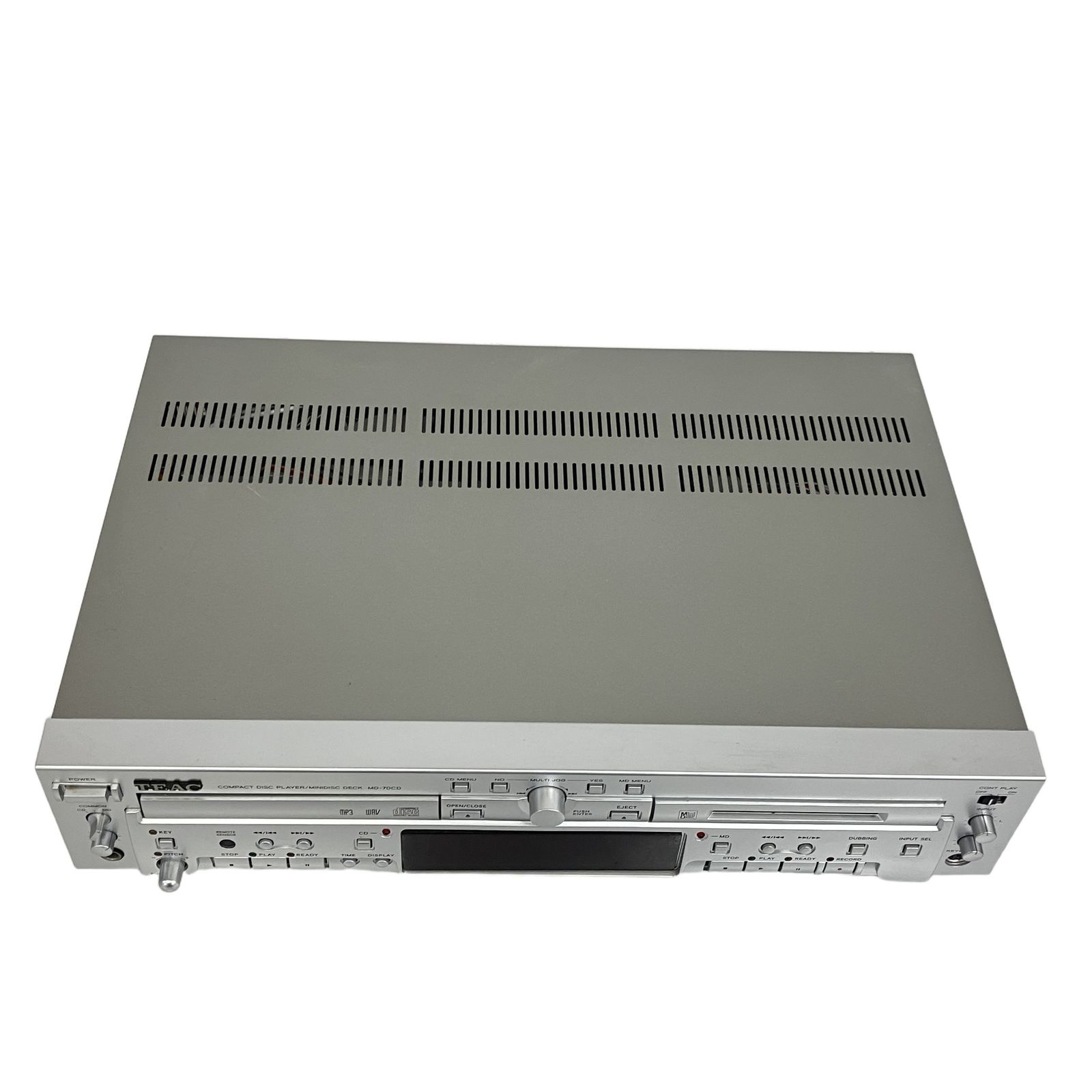 ◆MD録音履歴25時間◆TEAC CDプレーヤー/MDレコーダーMD-70CD TEAC MD-70CD CDプレーヤー/MDレコーダー コンビネーションデッキ DTM