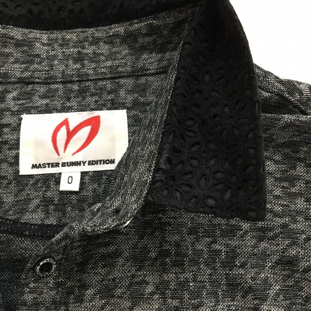 美品】マスターバニー ノースリーブポロシャツ 杢グレー レディース 0