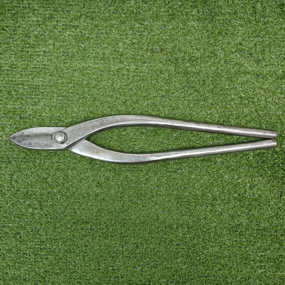 【中古品】 種光 板金鋏 直刃 約370mm キズ汚れサビあり [8509]