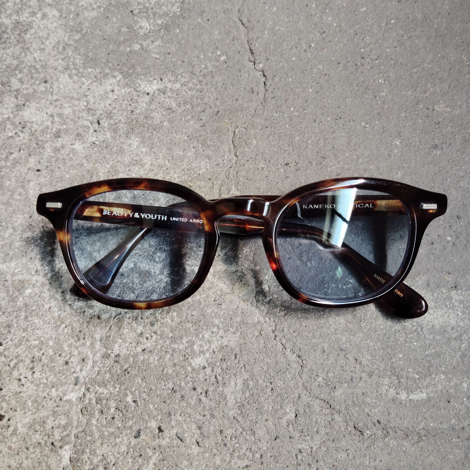 KANEKO OPTIACL UNITED ARROWS別注 John DK.BROWN カネコオプティカル