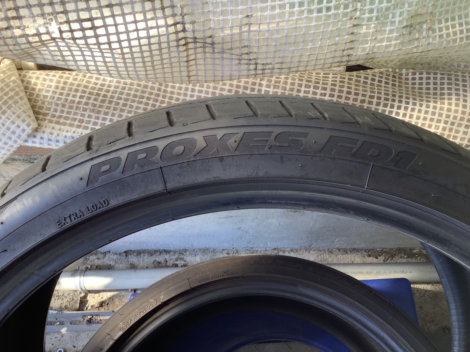 送料込み] 245/35R21 96W 2024年製 TOYOTIRES PROXES FD1 トーヨー