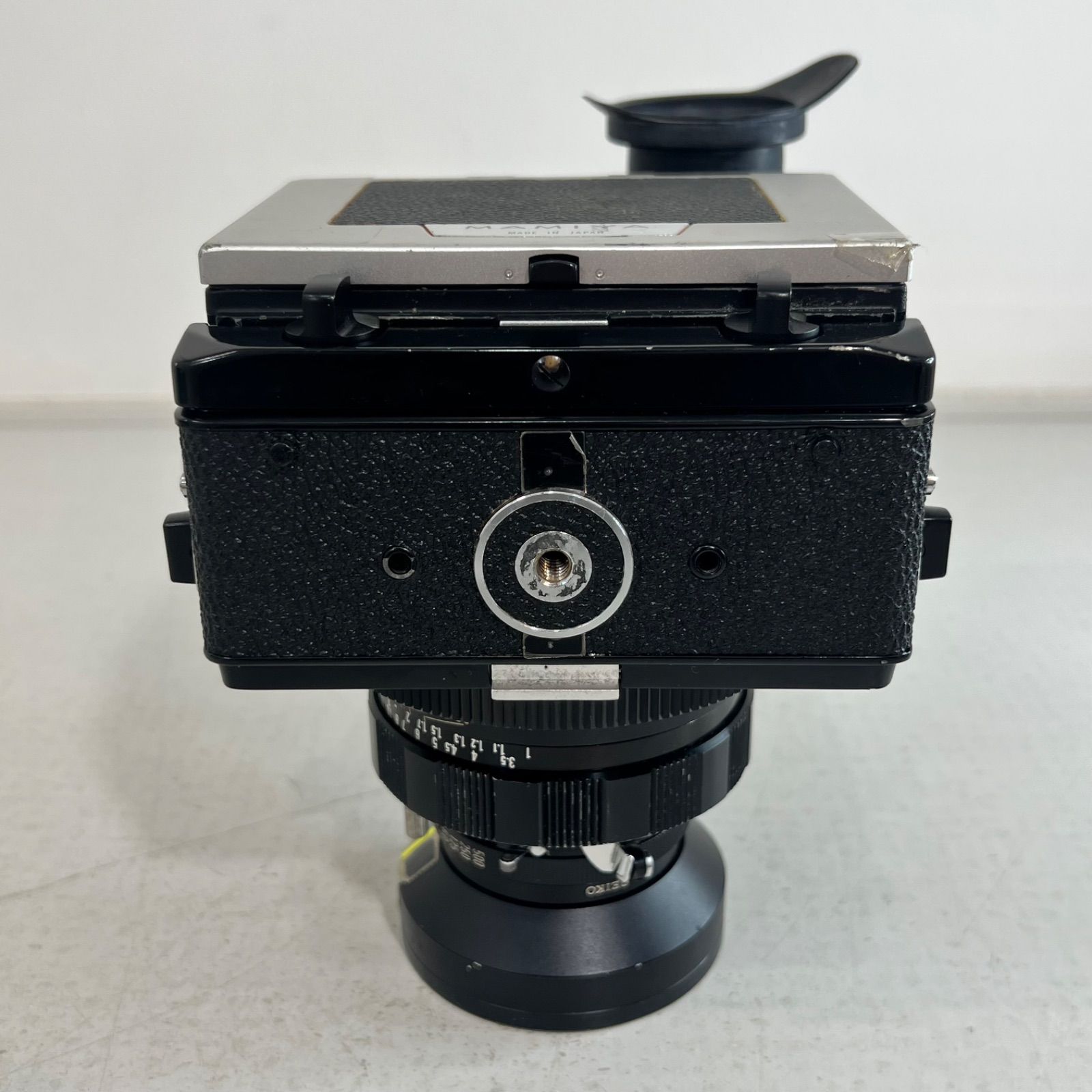 動作未確認】マミヤ MAMIYA UNIVERSAL ボディ Mamiya-Sekor 100mm f