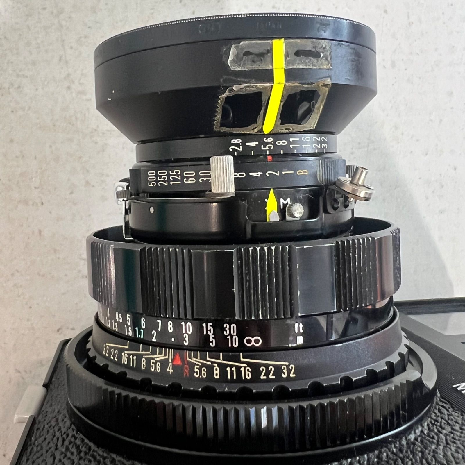 動作未確認】マミヤ MAMIYA UNIVERSAL ボディ Mamiya-Sekor 100mm f