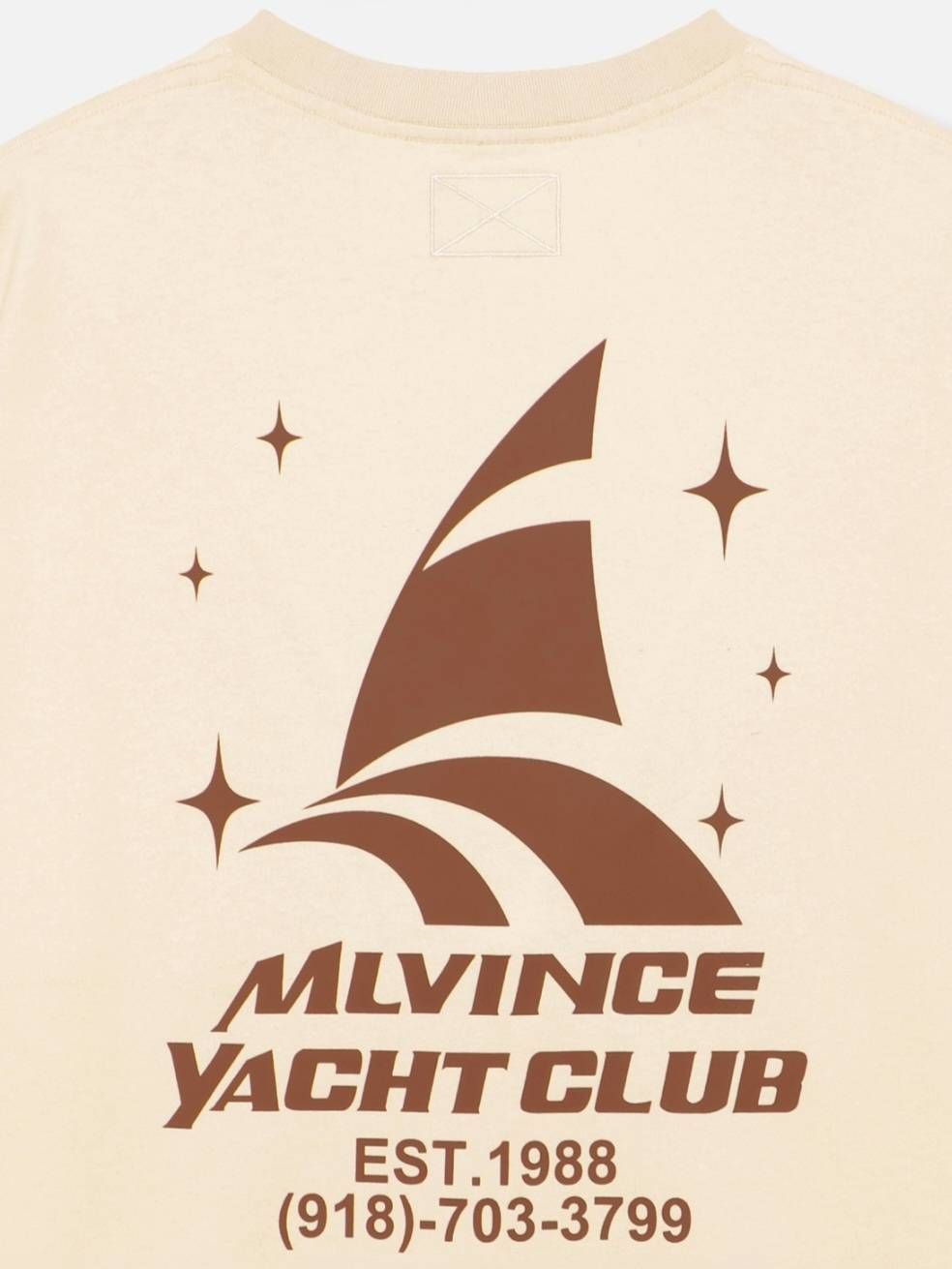 MLVINCE︎ / yacht club s/s tee - S⁄S MLVINCE White