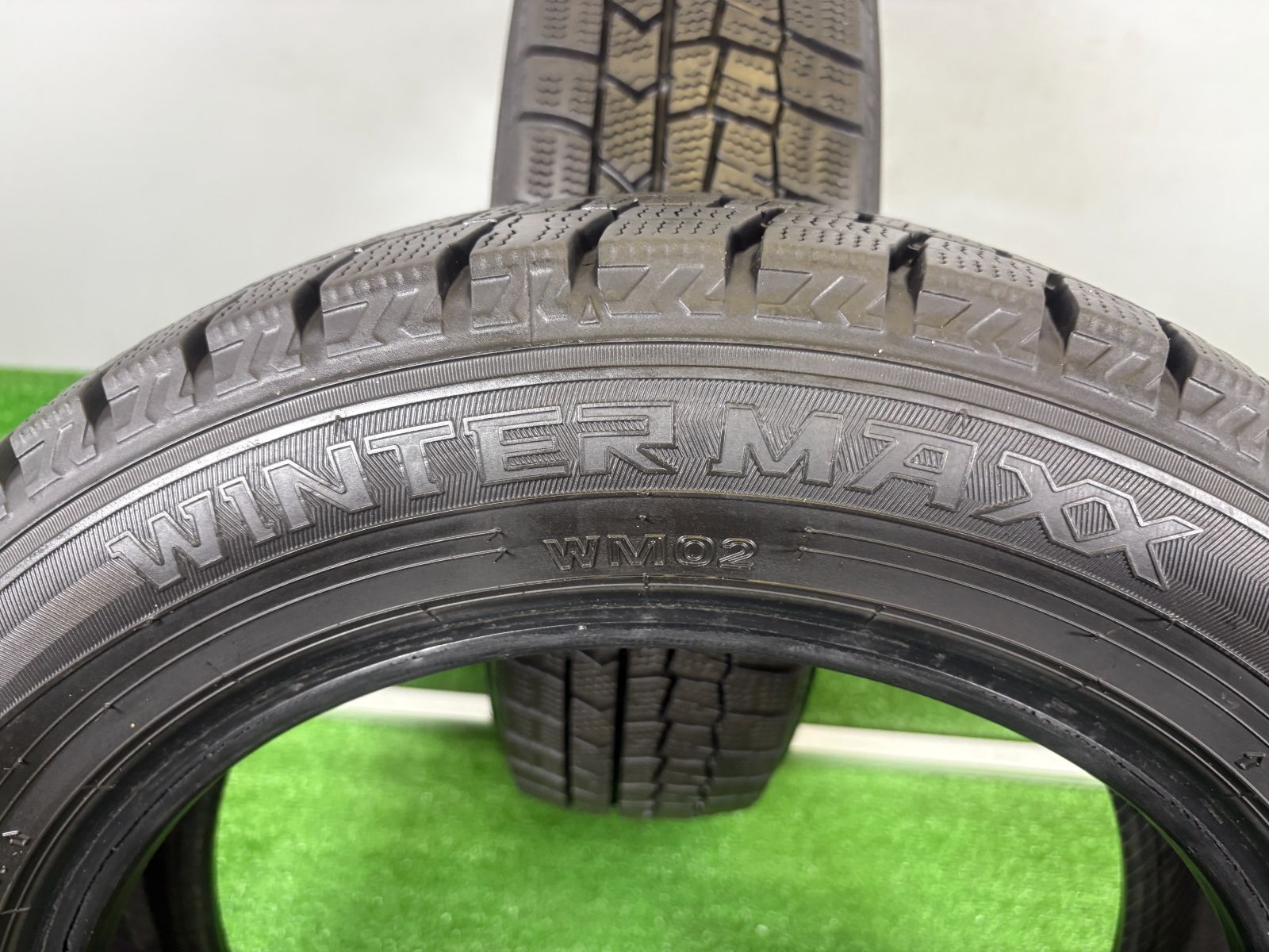 送料無料☆155/65R14 ダンロップ WM02 2022年製 2本 冬 タイヤ 