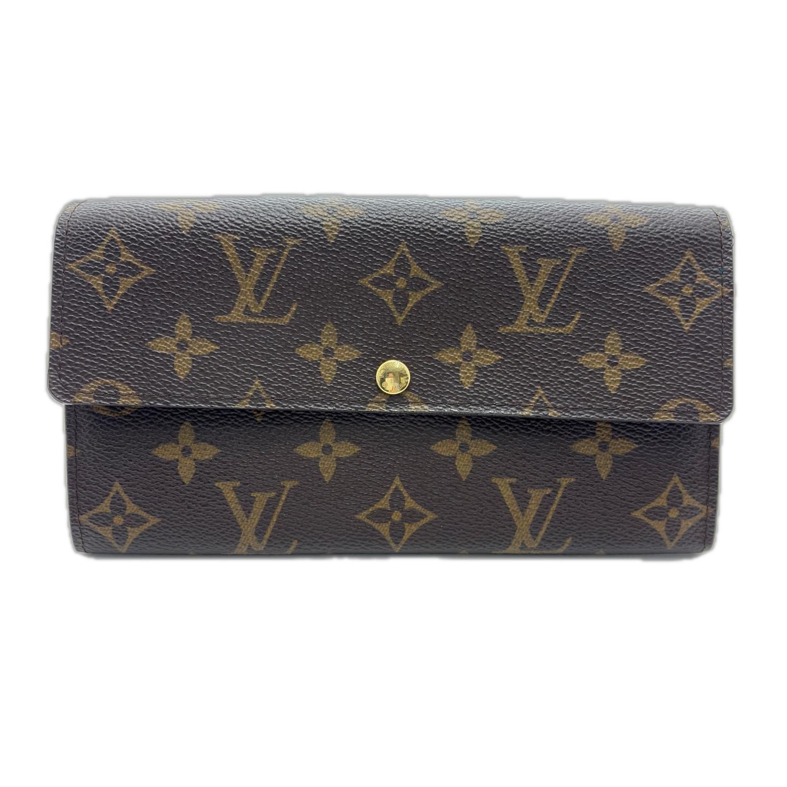 LOUIS VUITTON ルイ・ヴィトン ポルトフォイユ・サラ モノグラム 長