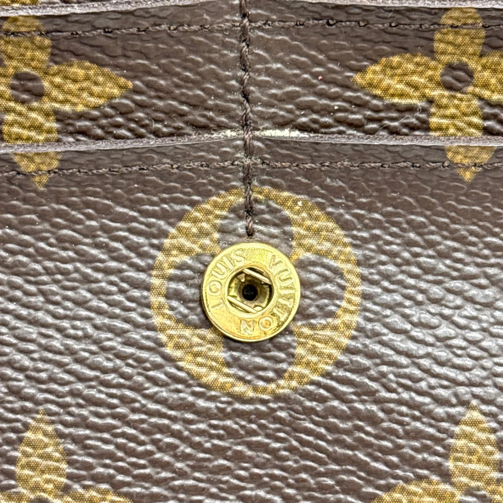 LOUIS VUITTON ルイ・ヴィトン ポルトフォイユ・サラ モノグラム 長