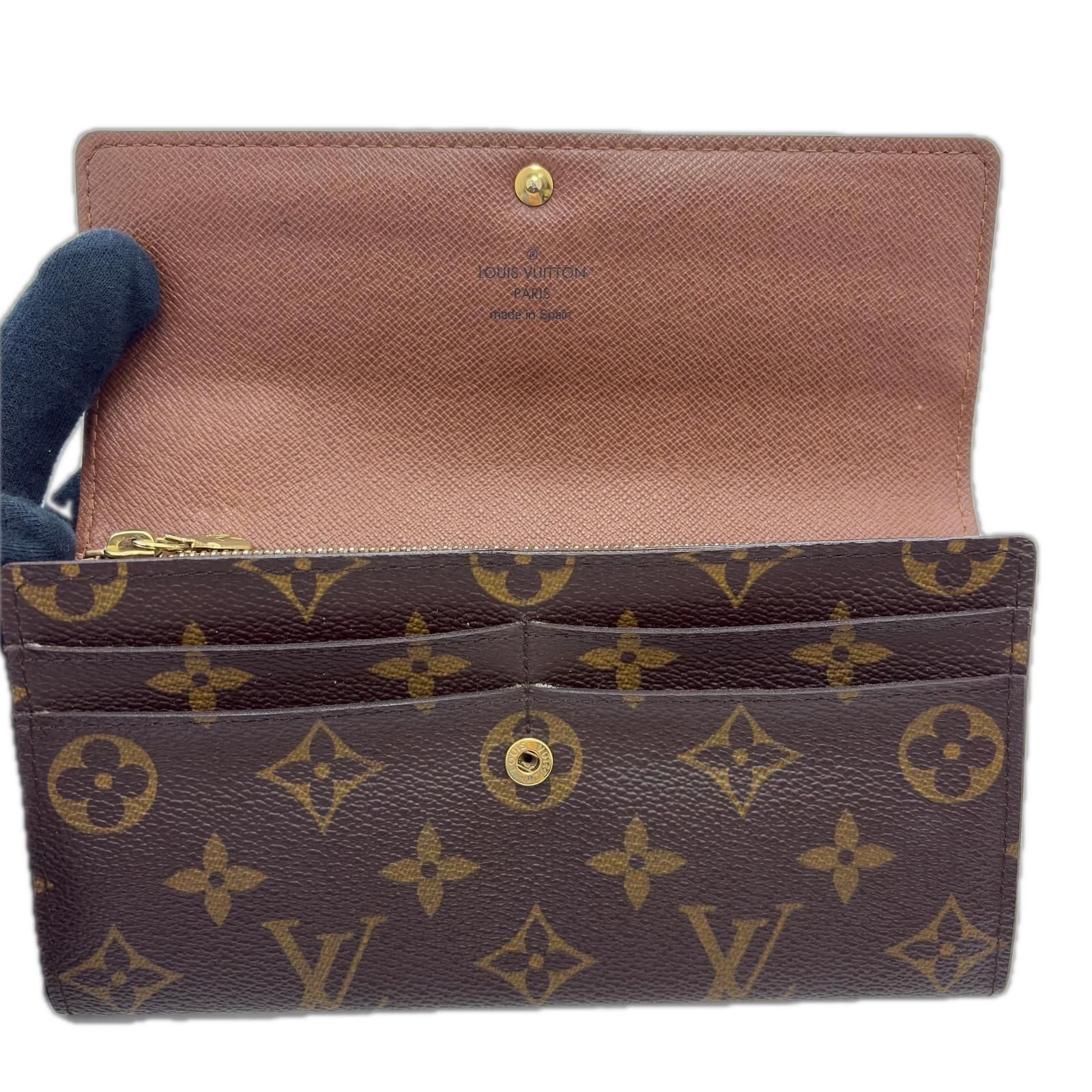 LOUIS VUITTON ルイ・ヴィトン ポルトフォイユ・サラ モノグラム 長