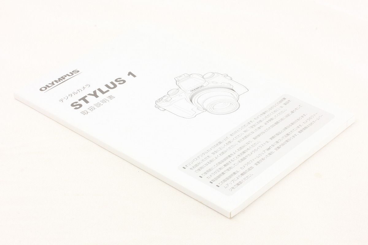 オリンパス OLYMPUS STYLUS 1 使用説明書 取扱説明書 - メルカリ