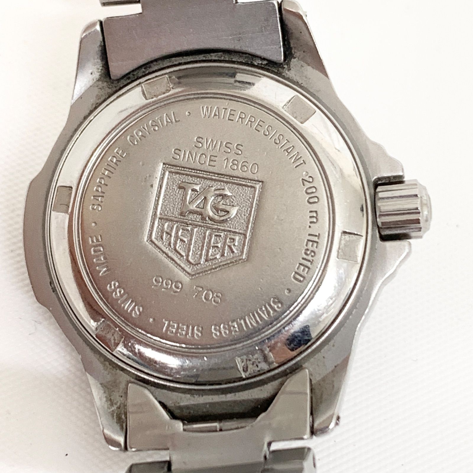 稼働品 TAG Heuer WF1210-K0 プロフェッショナル 腕時計 TAG HEUER タグホイヤー プロフェッショナル 200 WF1210-K0 レディース