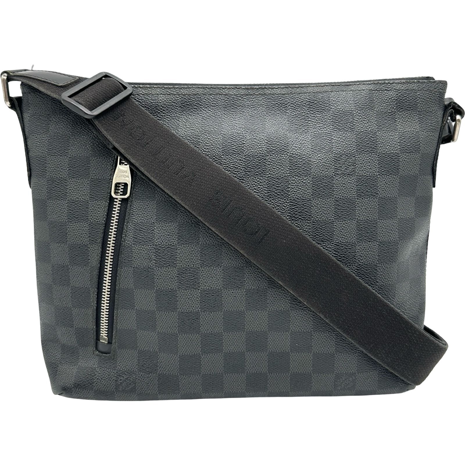 ルイ・ヴィトン LOUIS VUITTON ミックPM N41211 ブラック ダミエ・グラフィット メンズ ショルダーバッグ