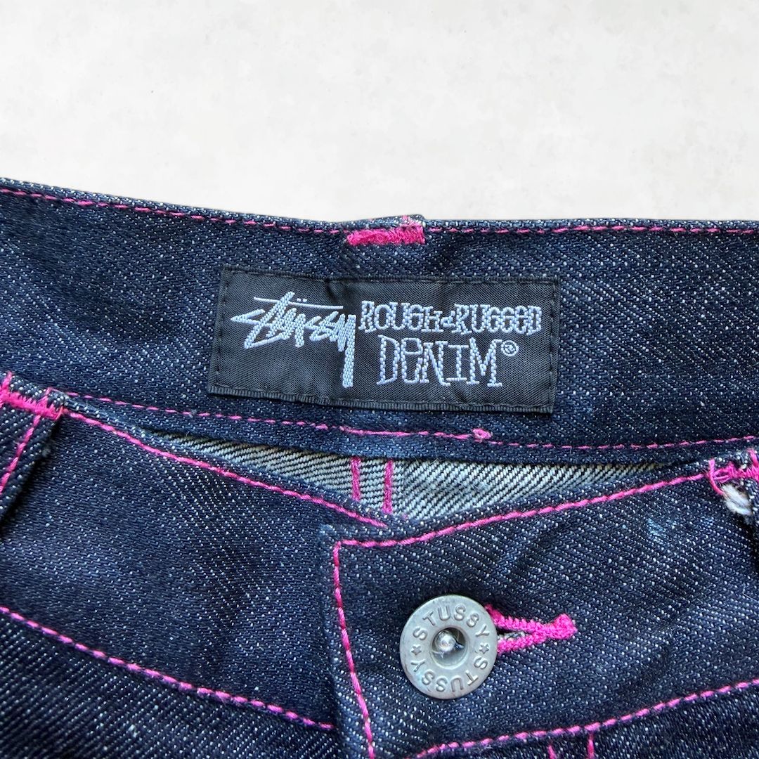 吉*子様 STUSSY ROUGH & RUGGED DENIM ショートパンツ ステューシー Rough&Rugged デニム ショートパンツ 表記30 - メルカリ