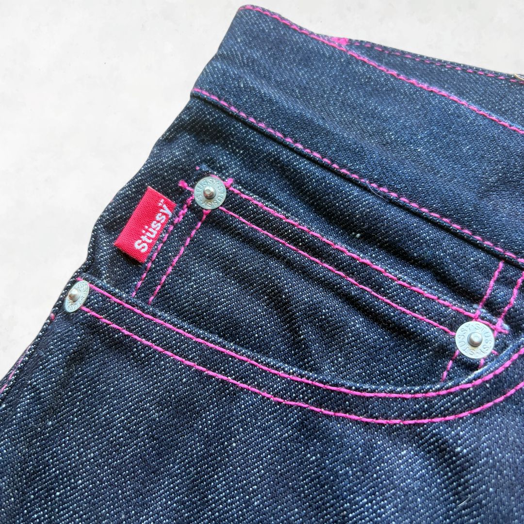 ステューシー Rough&Rugged デニム ショートパンツ 表記30 - メルカリ