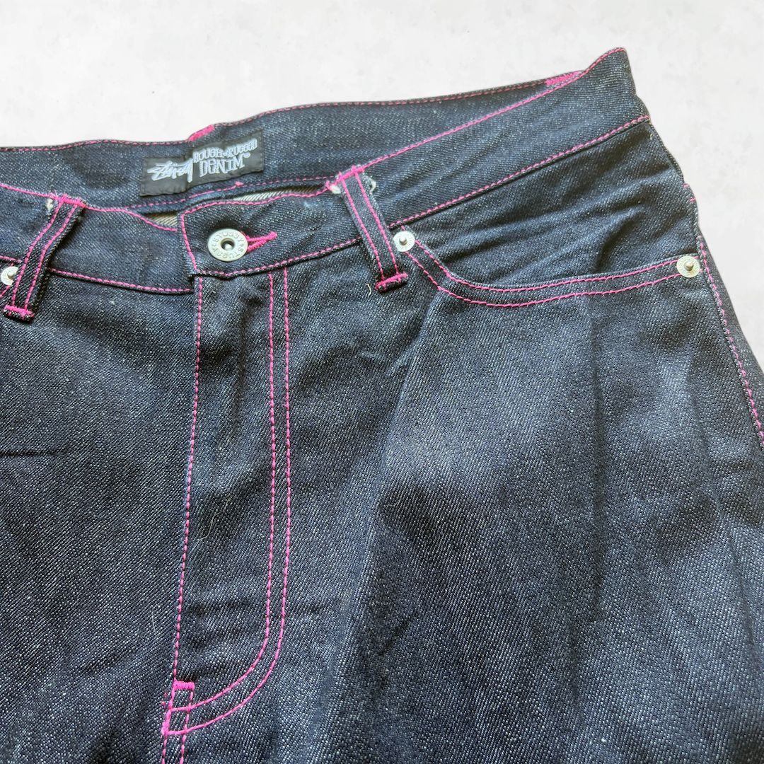 ステューシー Rough&Rugged デニム ショートパンツ 表記30 - メルカリ