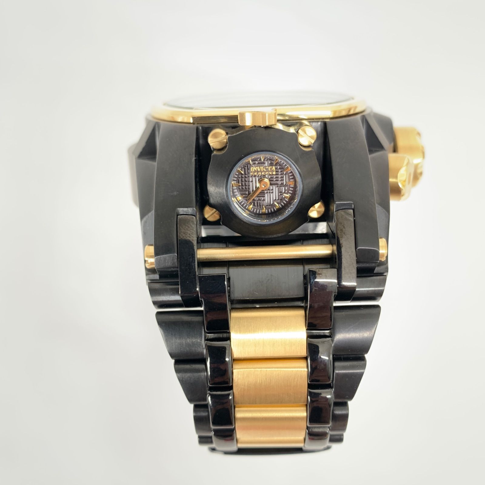 中古美品】INVICTA インビクタ ボルトゼウス 28410 クオーツ 腕時計 