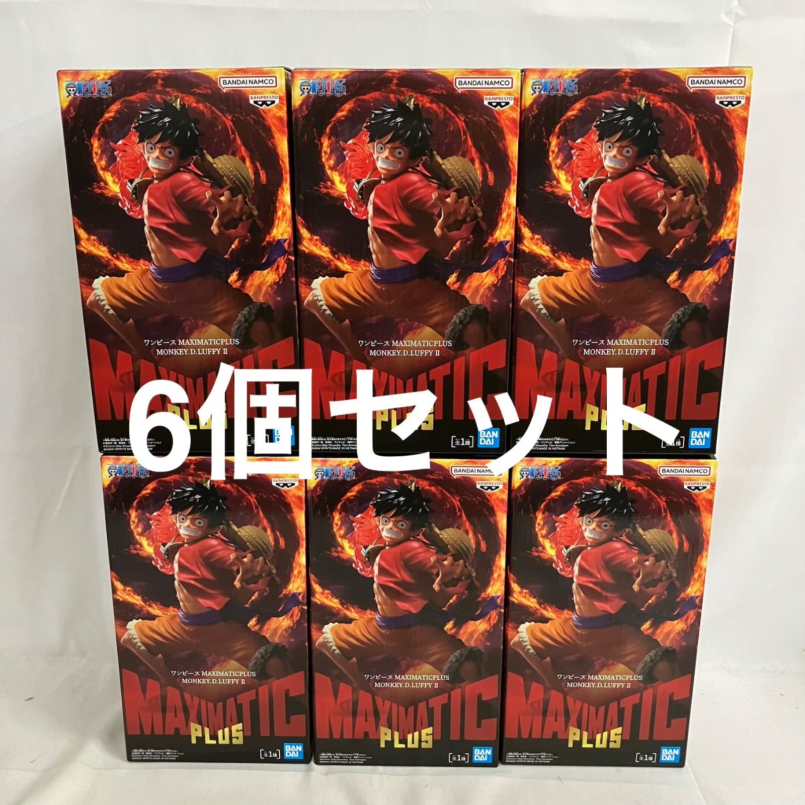 ワンピース MAXIMATIC PLUS ルフィ まとめ売り 39個セット 未開封 ワンピース モンキー・D・ルフィ MAXIMATIC PLUS フィギュア 6