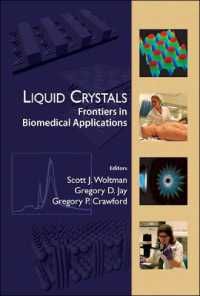 [1A]Liquid Crystals: Frontiers in Biomedical Applications 13,907円