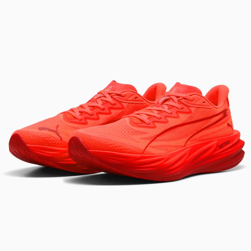 サイズ25.0cm、プーマ PUMA ディヴィエイト ピュア ニトロ ランニングシューズ 陸上 26SP (313904-10)