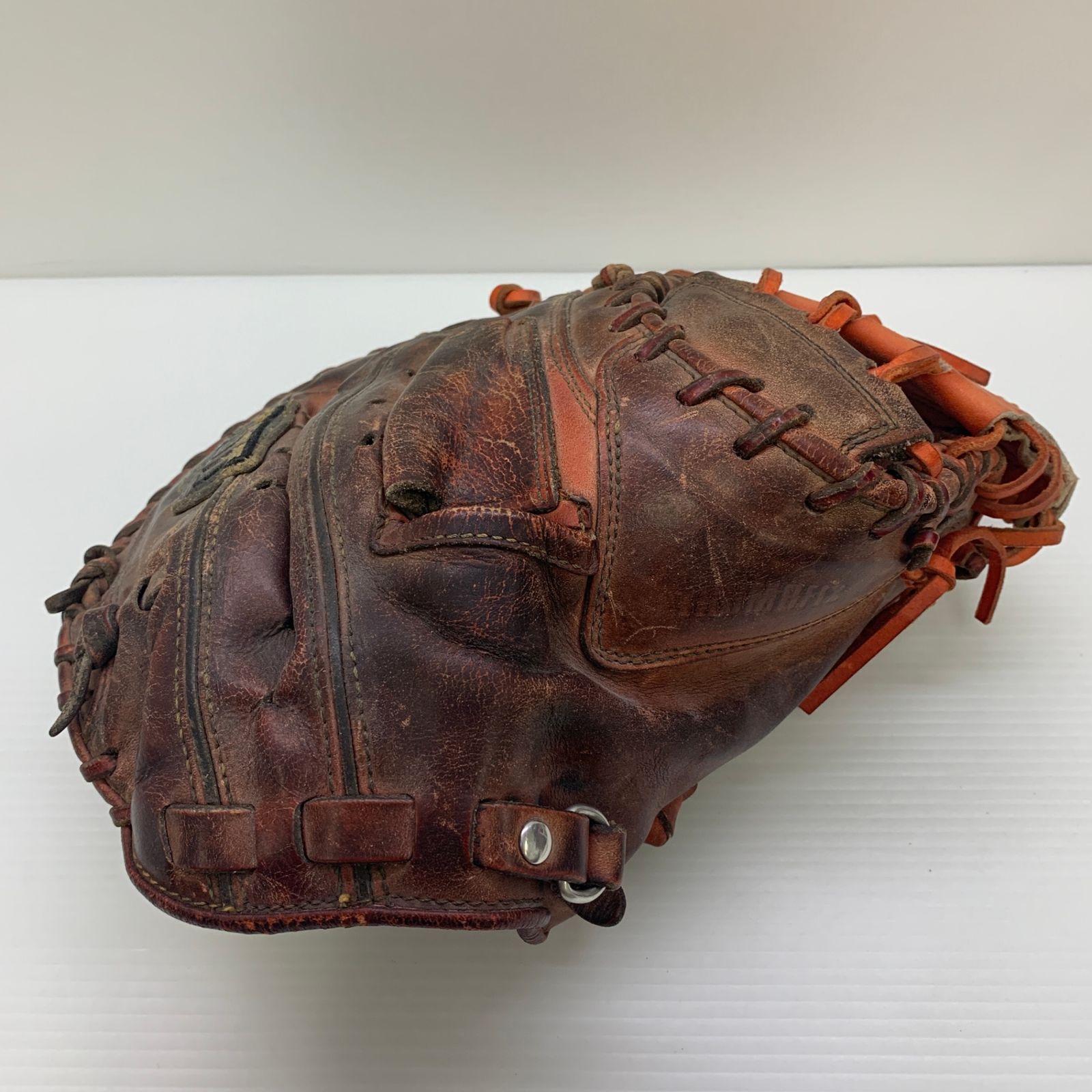 ゼット ZETT プロステイタス PROSTATUS 硬式 大人 一般 キャッチャーミット 捕手 グローブ グラブ 右投げ オーダー 中古品 野球 9166 10,010円