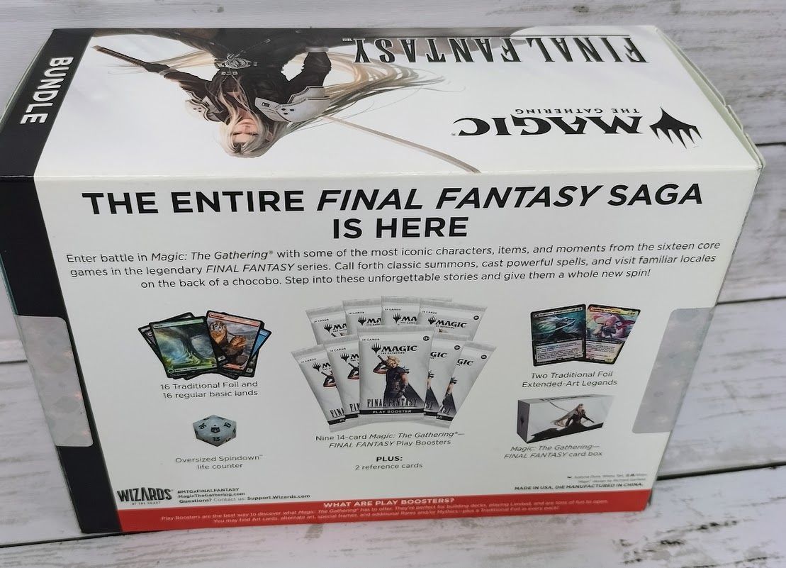 美品】FINAL FANTASY MTGギフトバンドル 開封済み 英語コレブ無 未開封