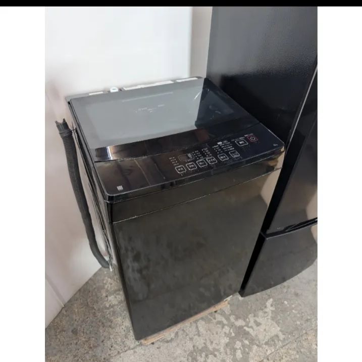 冷蔵庫 東芝 洗濯機 ニトリ ブラックセット 単身カップルサイズ - メルカリ